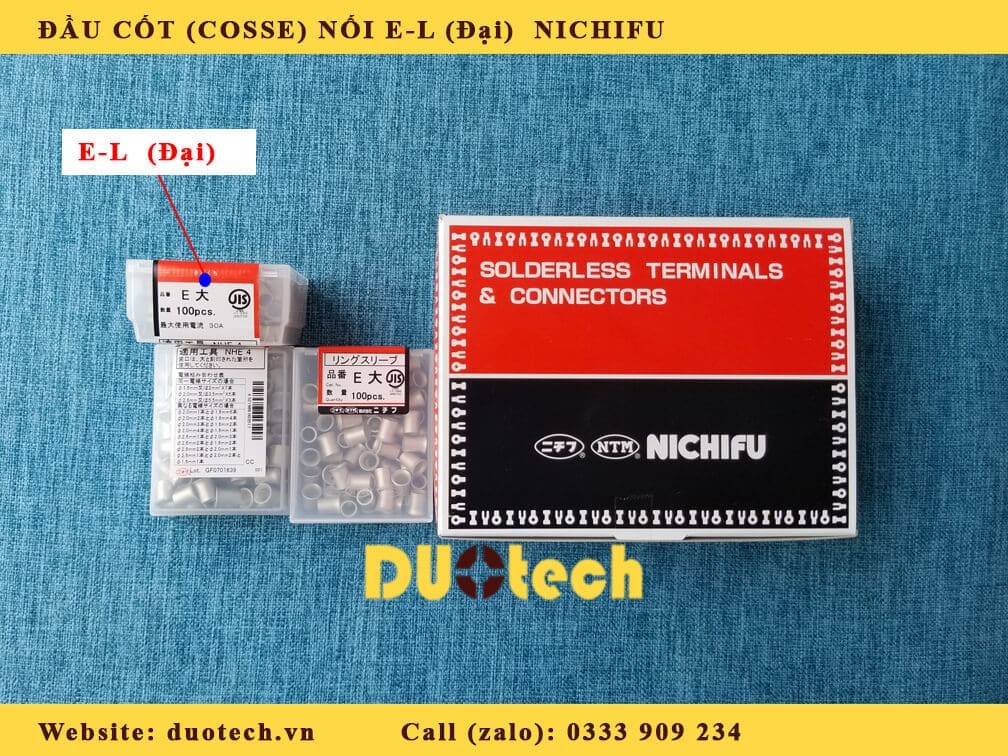 đầu cos nối dây; đầu cosse nichifu; cos nichifu