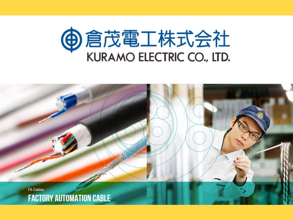 Dây Cáp Kuramo thuộc Hãng KURAMO Nhật Bản, tập đoàn hàng đầu chuyên sản xuất Dây cáp CC-Link và Dây cáp Robot chất lượng cao trên thế giới.