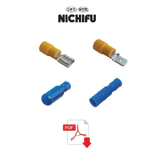 16- Catalogue sản phẩm đầu cos nối Đực Cái Nichifu (PC, TMEDV)