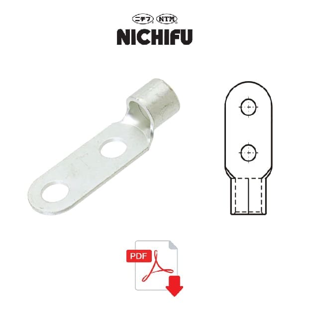 07 Catalogue sản phẩm đầu cos 2 lỗ Nichifu - Nhật Bản (RD -type)