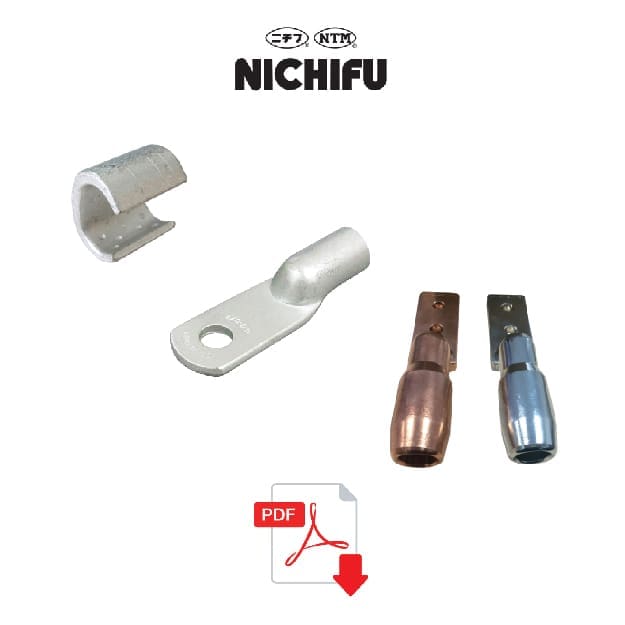 08 Catalogue sản phẩm đầu cos T C D Nichifu - Nhật Bản
