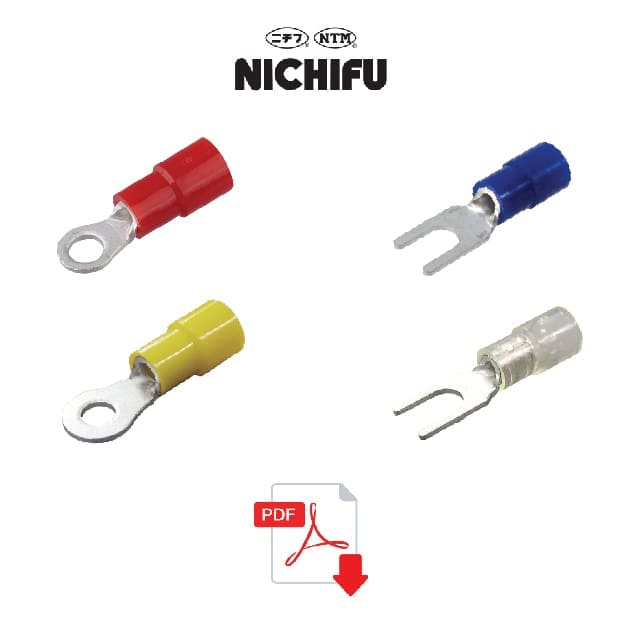 12- Catalogue sản phẩm đầu cos có bọc nhựa Tròn TMEX-R và chĩa TMEX-Y Nichifu (TMEX-type)
